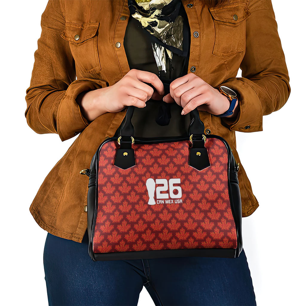 2026 World Football Host Country Canada Shoulder Handbag