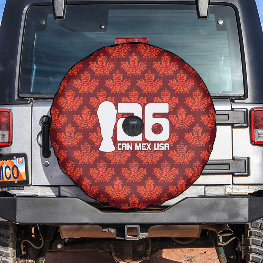 2026 World Football Host Country Canada Spare Tire Cover