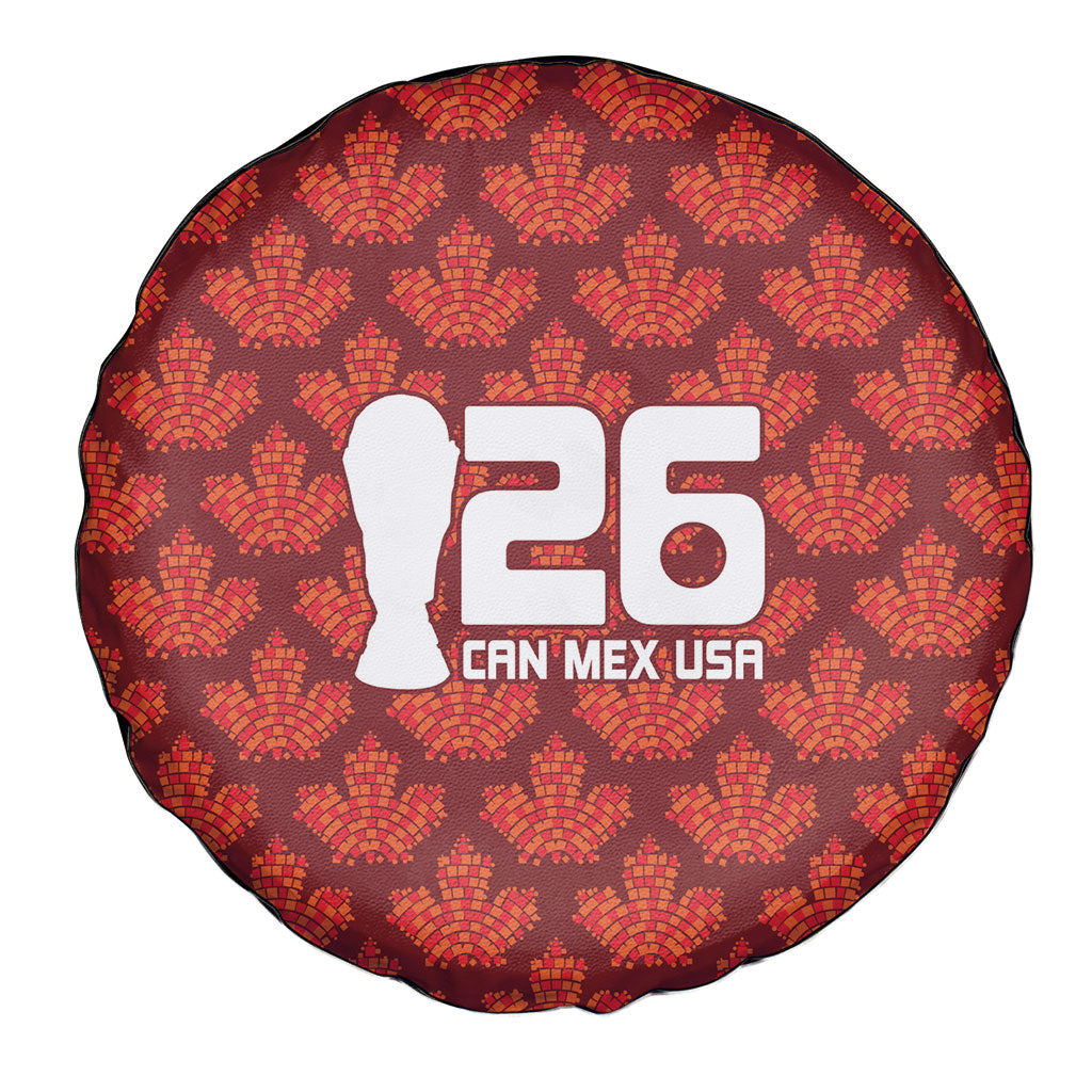 2026 World Football Host Country Canada Spare Tire Cover