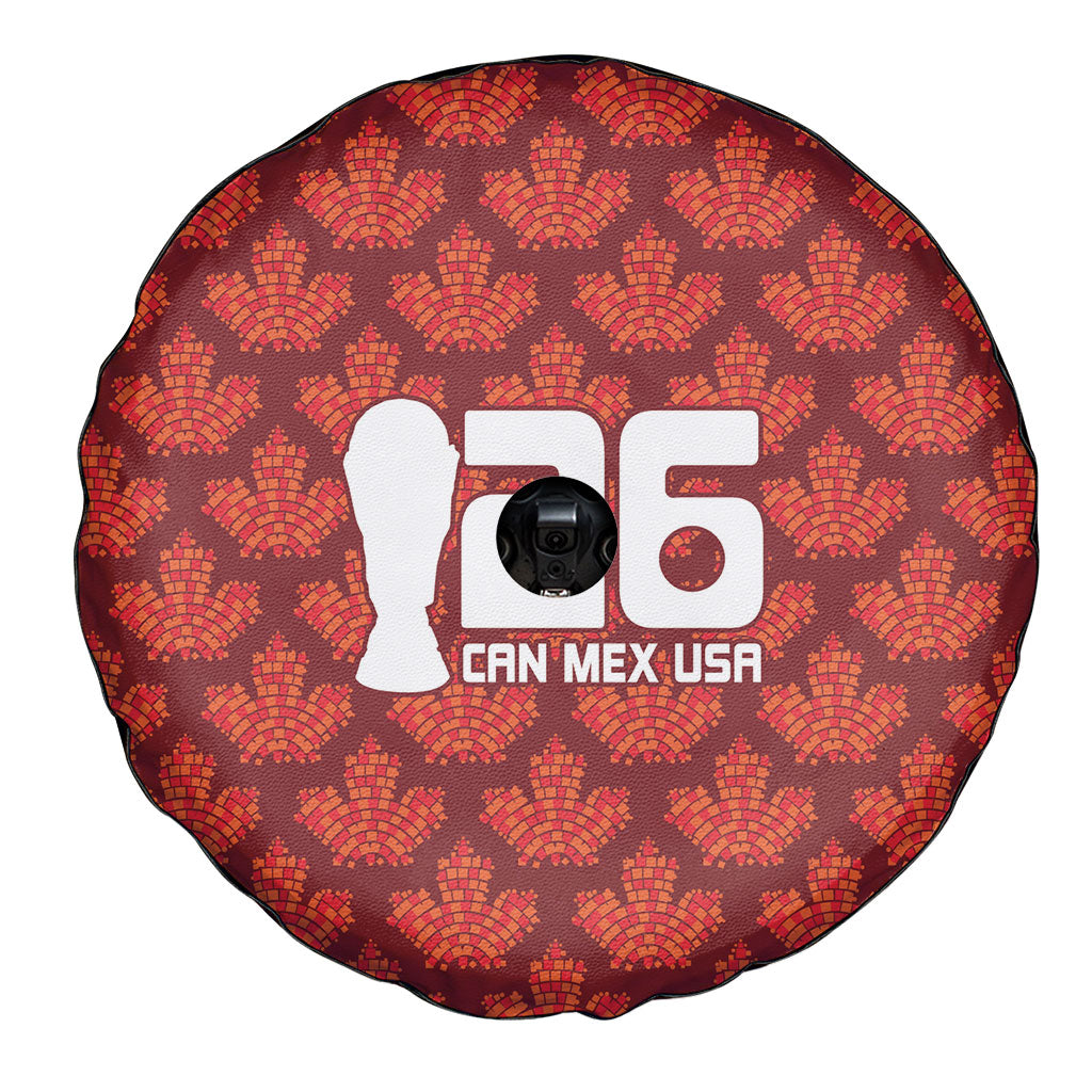 2026 World Football Host Country Canada Spare Tire Cover