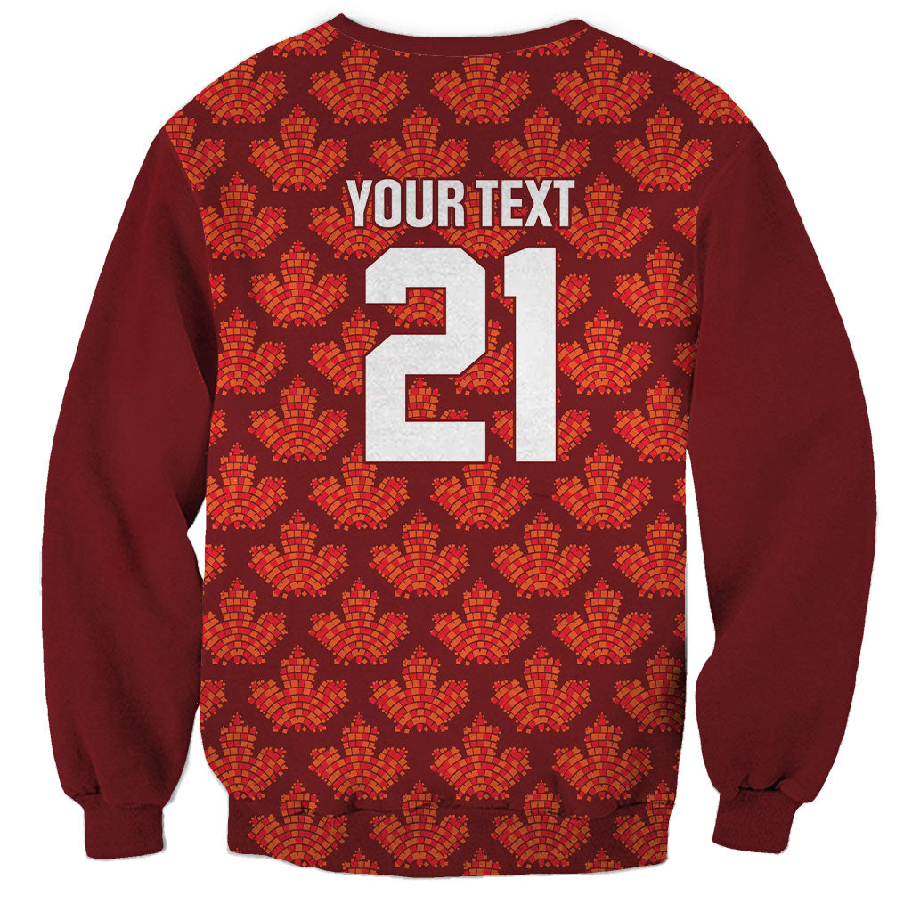 2026 World Football Host Country Canada Custom Sweatshirt