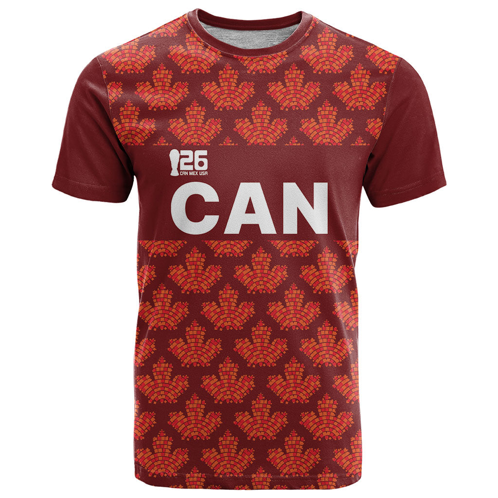 2026 World Football Host Country Canada Custom T Shirt