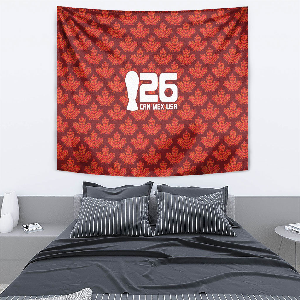 2026 World Football Host Country Canada Tapestry
