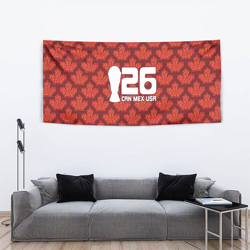 2026 World Football Host Country Canada Tapestry