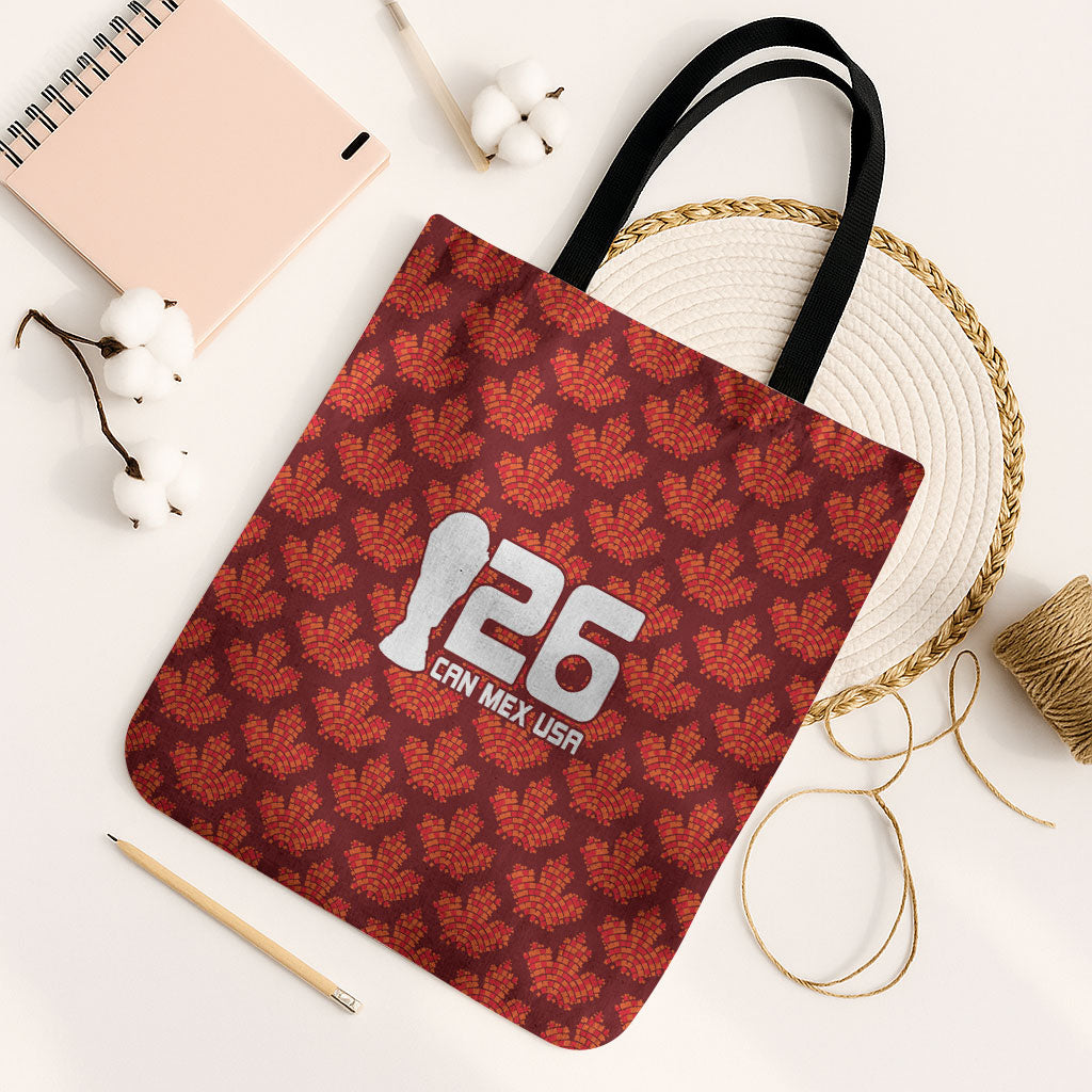 2026 World Football Host Country Canada Tote Bag