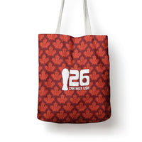 2026 World Football Host Country Canada Tote Bag