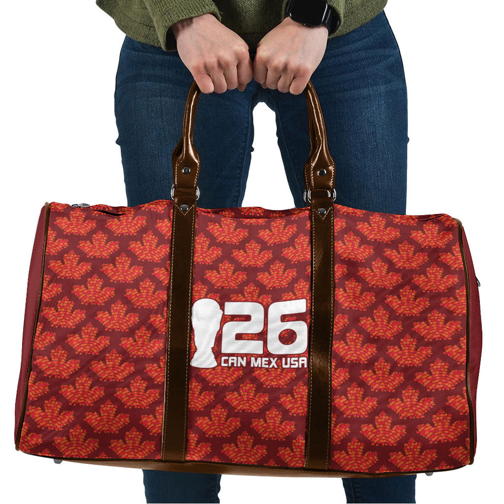 2026 World Football Host Country Canada Travel Bag