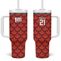 2026 World Football Host Country Canada Custom Tumbler With Handle