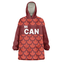 2026 World Football Host Country Canada Custom Wearable Blanket Hoodie