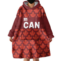 2026 World Football Host Country Canada Custom Wearable Blanket Hoodie