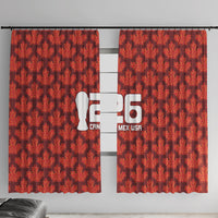 2026 World Football Host Country Canada Window Curtain