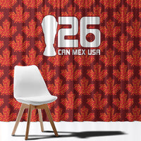2026 World Football Host Country Canada Window Curtain