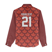2026 World Football Host Country Canada Custom Women Casual Shirt