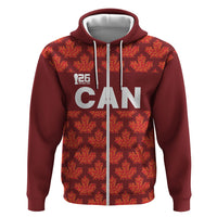 2026 World Football Host Country Canada Custom Zip Hoodie
