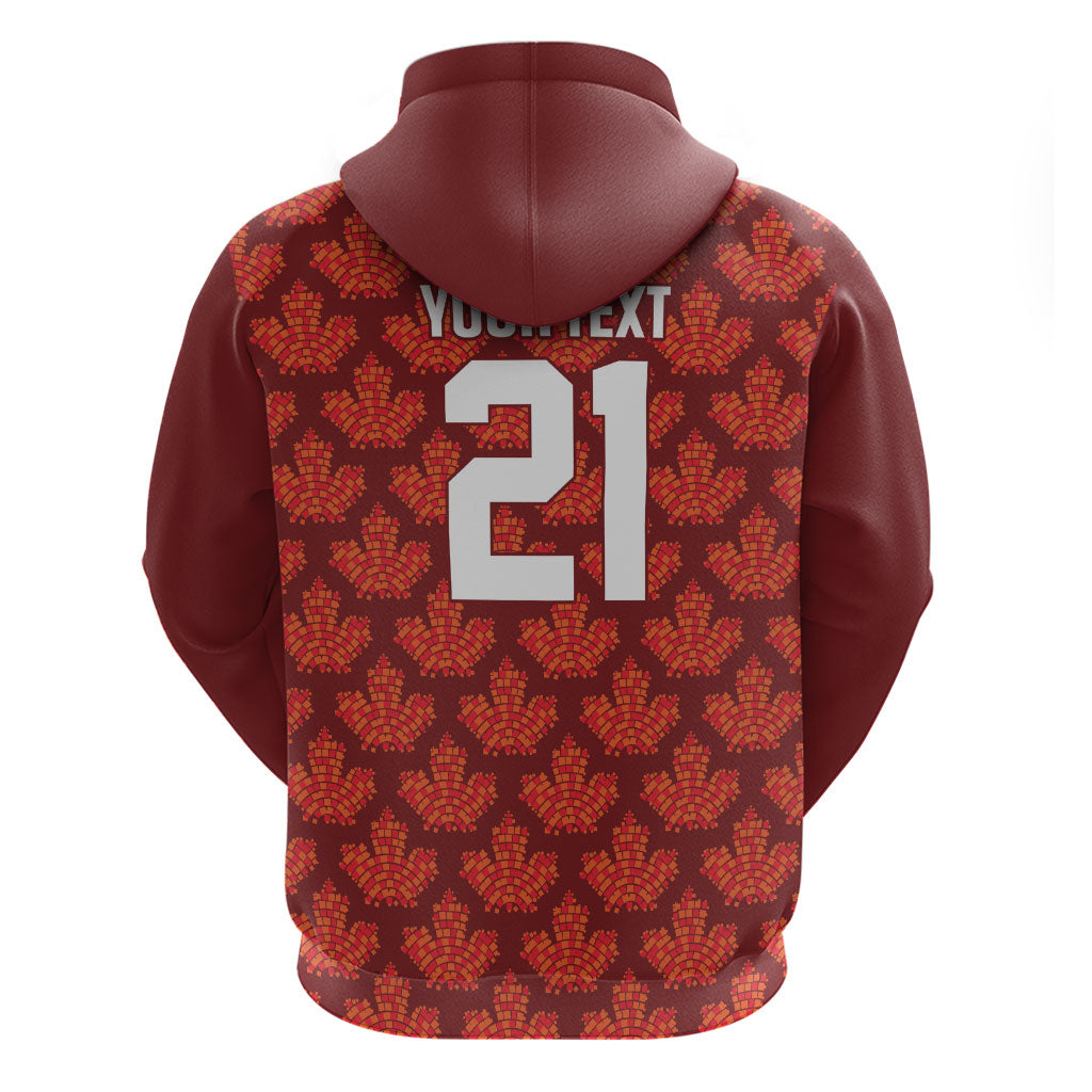 2026 World Football Host Country Canada Custom Zip Hoodie