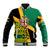 Personalised Jamaica Baseball Jacket Ethnic Style In Jamaican Flag LT9 - Wonder Print Shop