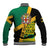 Personalised Jamaica Baseball Jacket Ethnic Style In Jamaican Flag LT9 - Wonder Print Shop