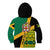 Personalised Jamaica Kid Hoodie Ethnic Style In Jamaican Flag - Wonder Print Shop