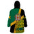 Personalised Jamaica Wearable Blanket Hoodie Ethnic Style In Jamaican Flag - Wonder Print Shop
