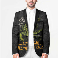 Alligator Alcatraz Est 2025 Blazer Vintage Retro - Wonder Print Shop