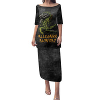 Alligator Alcatraz Est 2025 Family Matching Puletasi and Hawaiian Shirt Vintage Retro - Wonder Print Shop
