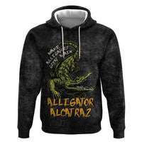 Alligator Alcatraz Est 2025 Hoodie Vintage Retro - Wonder Print Shop