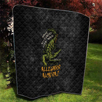 Alligator Alcatraz Est 2025 Quilt Vintage Retro - Wonder Print Shop