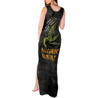 Alligator Alcatraz Est 2025 Tank Maxi Dress Vintage Retro - Wonder Print Shop