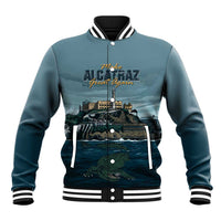 Make Alcatraz Great Again Baseball Jacket Vintage Retro - Wonder Print Shop