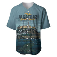 Make Alcatraz Great Again Baseball Jersey Vintage Retro - Wonder Print Shop