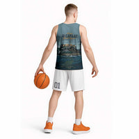 Make Alcatraz Great Again Basketball Jersey Vintage Retro - Wonder Print Shop