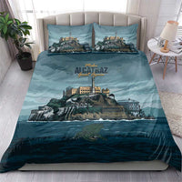 Make Alcatraz Great Again Bedding Set Vintage Retro - Wonder Print Shop