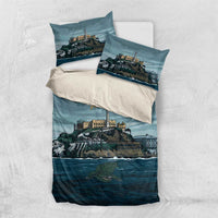 Make Alcatraz Great Again Bedding Set Vintage Retro - Wonder Print Shop