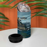 Make Alcatraz Great Again 4 in 1 Can Cooler Tumbler Vintage Retro - Wonder Print Shop