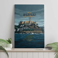 Make Alcatraz Great Again Canvas Wall Art Vintage Retro - Wonder Print Shop