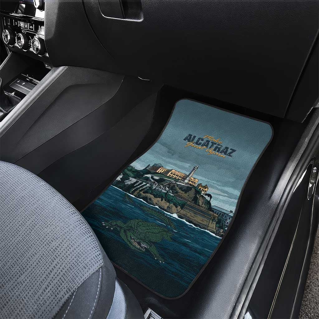 Make Alcatraz Great Again Car Mats Vintage Retro - Wonder Print Shop