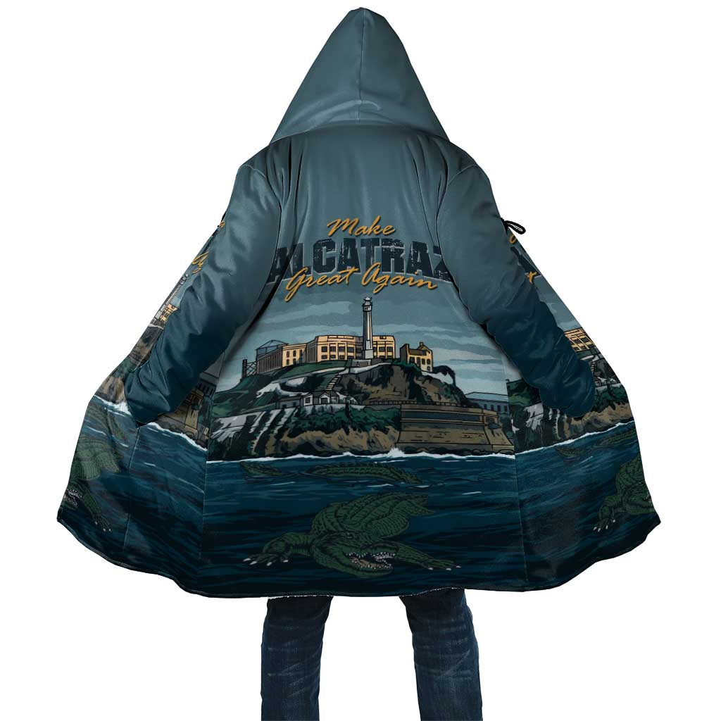 Make Alcatraz Great Again Cloak Vintage Retro - Wonder Print Shop