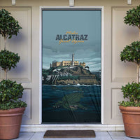 Make Alcatraz Great Again Door Cover Vintage Retro - Wonder Print Shop