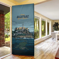 Make Alcatraz Great Again Door Cover Vintage Retro - Wonder Print Shop