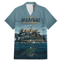 Make Alcatraz Great Again Family Matching Mermaid Dress and Hawaiian Shirt Vintage Retro - Wonder Print Shop