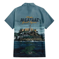 Make Alcatraz Great Again Family Matching Mermaid Dress and Hawaiian Shirt Vintage Retro - Wonder Print Shop