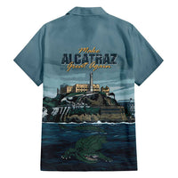Make Alcatraz Great Again Family Matching Puletasi and Hawaiian Shirt Vintage Retro - Wonder Print Shop