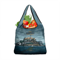 Make Alcatraz Great Again Grocery Bag Vintage Retro - Wonder Print Shop