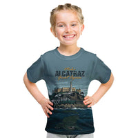Make Alcatraz Great Again Kid T Shirt Vintage Retro - Wonder Print Shop