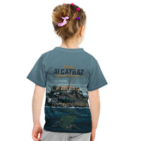 Make Alcatraz Great Again Kid T Shirt Vintage Retro - Wonder Print Shop