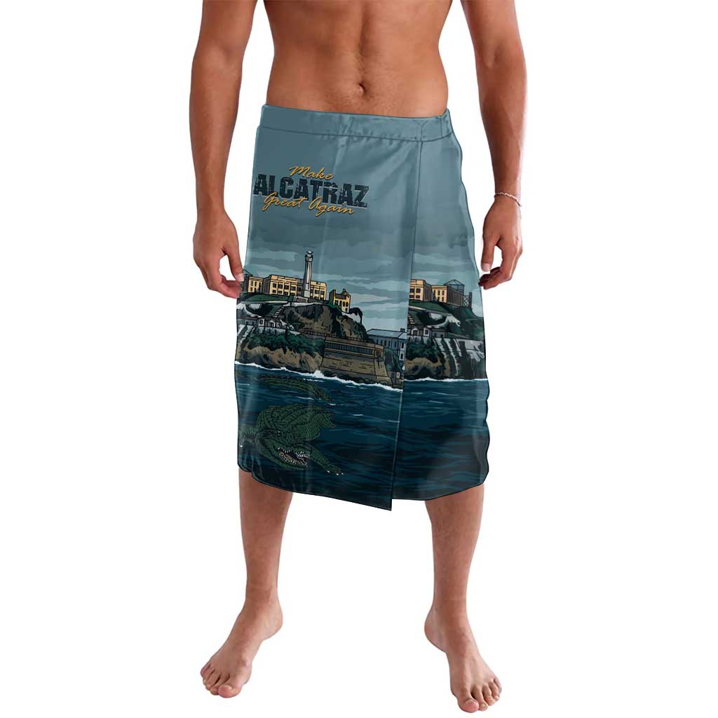 Make Alcatraz Great Again Lavalava Vintage Retro - Wonder Print Shop