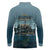 Make Alcatraz Great Again Long Sleeve Polo Shirt Vintage Retro - Wonder Print Shop