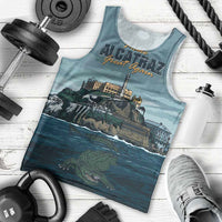 Make Alcatraz Great Again Men Tank Top Vintage Retro - Wonder Print Shop