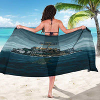 Make Alcatraz Great Again Sarong Vintage Retro - Wonder Print Shop