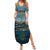 Make Alcatraz Great Again Summer Maxi Dress Vintage Retro - Wonder Print Shop